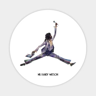 Randy Watson Jump Distressed Magnet